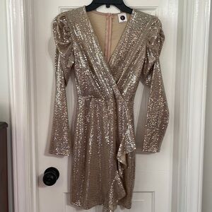 Golden Cousin Couture Semi Formal Dress - size small